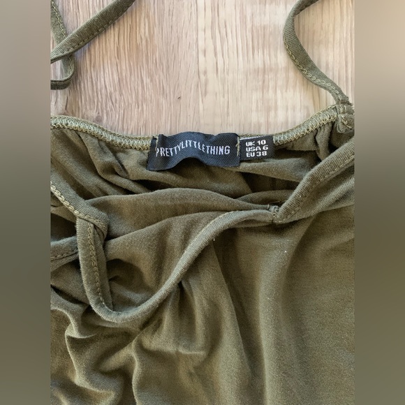 Pretty Little Thing 🧩‎ Olive green Jumper - Picture 2 of 5